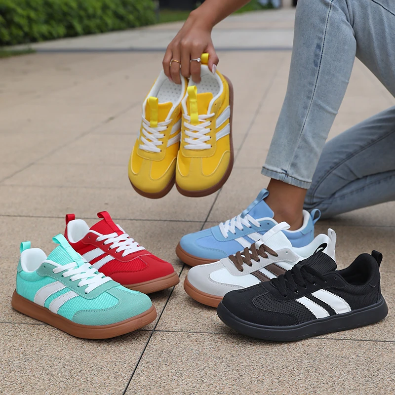 Breitspitzige Zero-Drop Anti-Rutsch Herren Hochwertige Casual Sneakers Unisex Barfußschuhe Atmungsaktive Mesh-Schuhe für Straßenläufe und Jogging – Detail 9