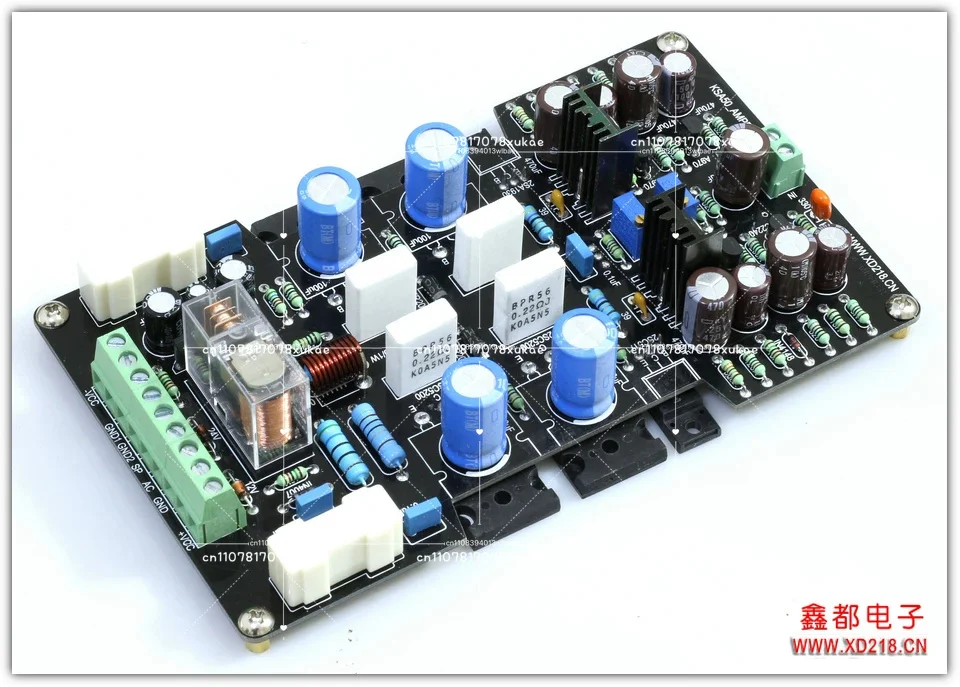 KSA-50 Mono-Leistungsverstärkerplatine - 50W Klasse A 350W Klasse AB Ultra-Niedrige Verzerrung für Audio-DIY