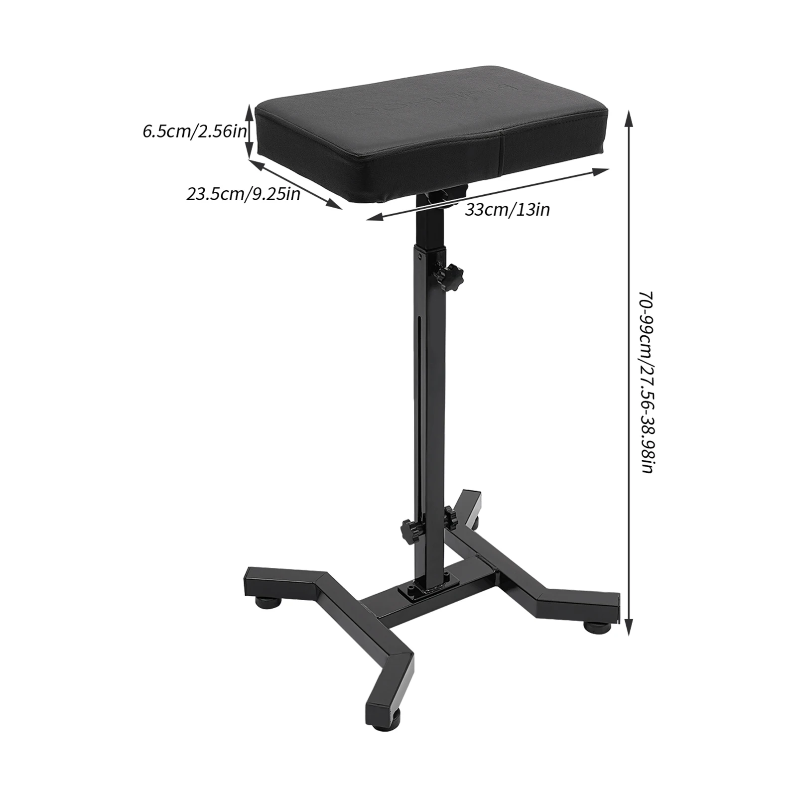 

Arm & Leg Rest Stand, Adjustable Height Armrest Stand, Portable Armrest for Studio Salon 27.56-38.98in Adjustable Height
