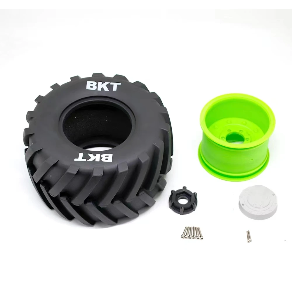 2pcs 1/8 Buggy Tires 173mm Wheel 17mm Hex for Losi LMT Arrma Kraton Traxxas Maxx E-Revo Kyosho USA-1 Monster Truck Upgrade Parts