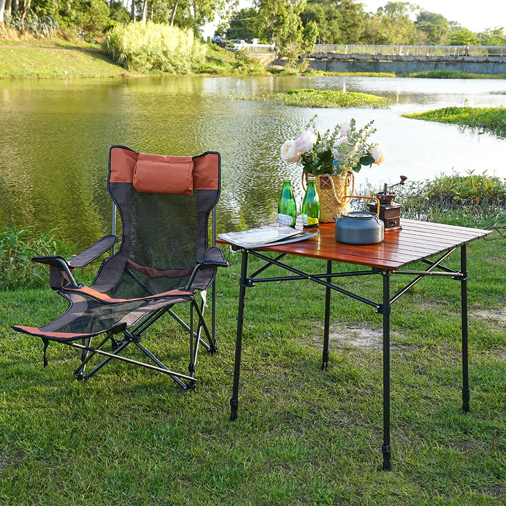 Portable Folding Table Camping Roll Table Tourist Table Pliante Supplies Equipment Lightweight Camp Picnic Outdoor Furniture