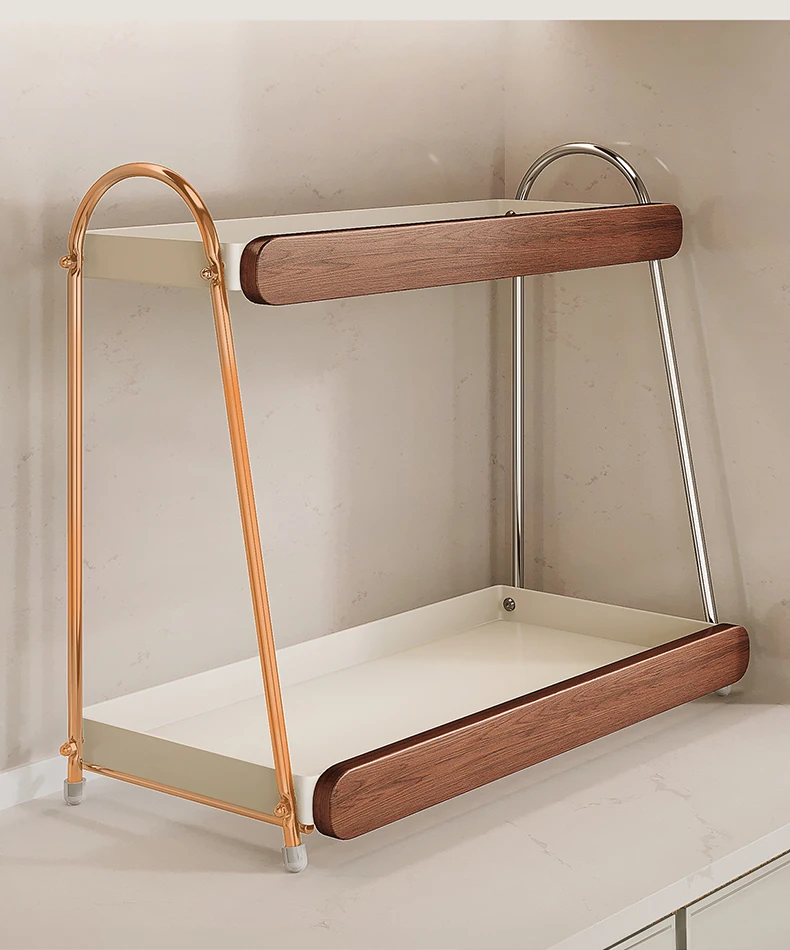 Shuai Shi seasoning rack, antique seasoning in the kitchen, multi-functional storage rack, multi-layer countertop household