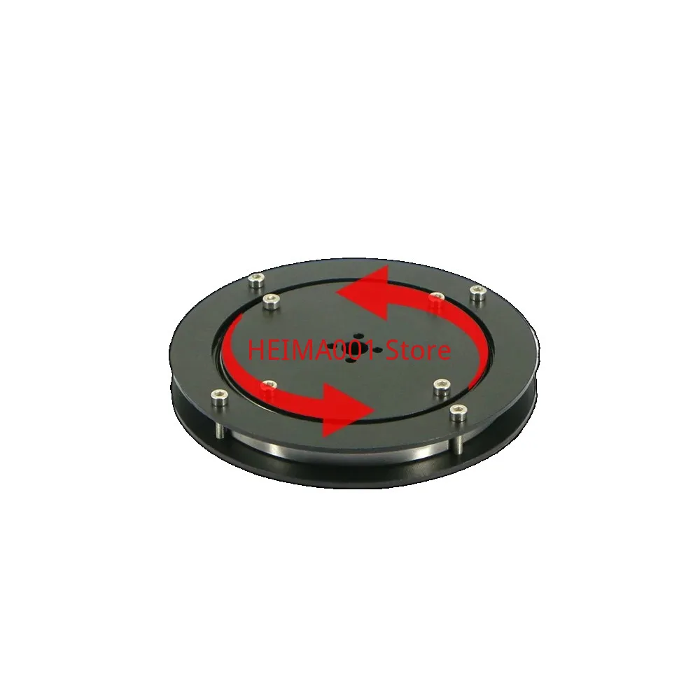 360 Degree Horizontal Turntable with Bearings, 2D Electric Pan Tilt Dedicated All Metal Bracket