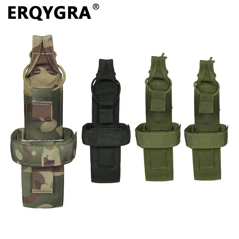 

ERQYGRA Camping Tactical Portable Water Bottle Package Molle Pouch System Accessories Waist Tool Bag Hunting Outdoors Equipment