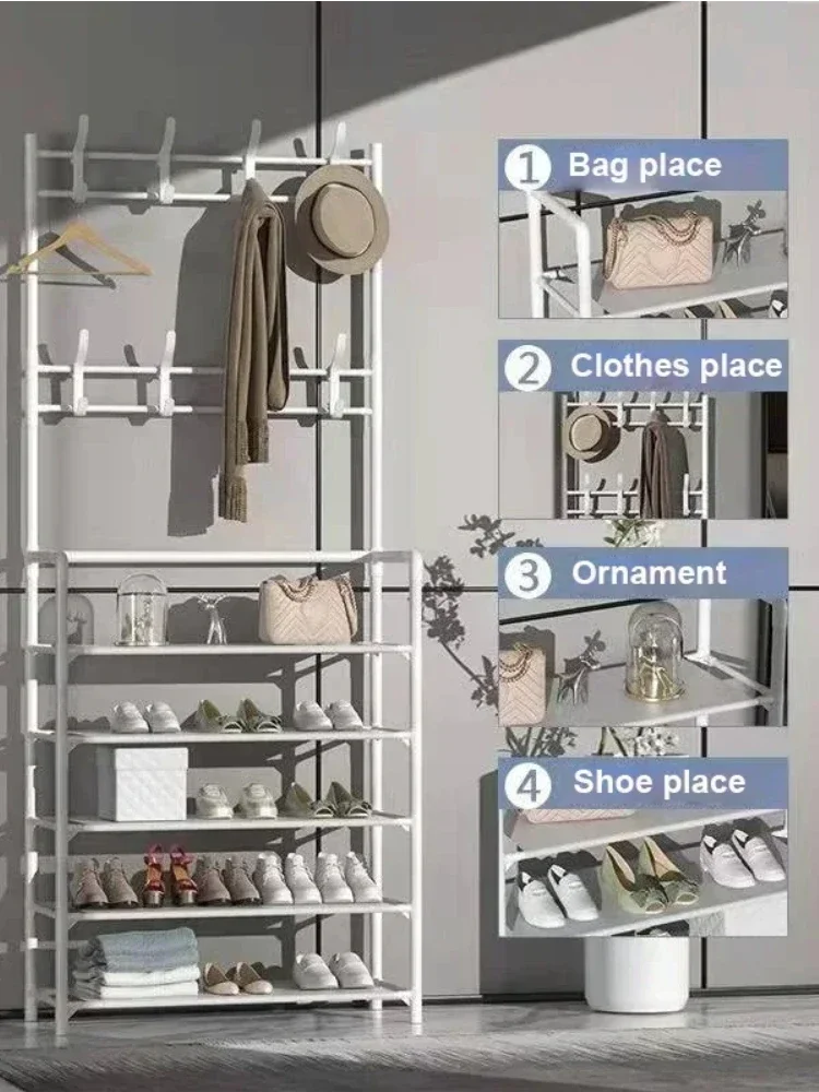 Independent entrance shoe rack, shoe cabinet, large capacity, living room shoe cabinet