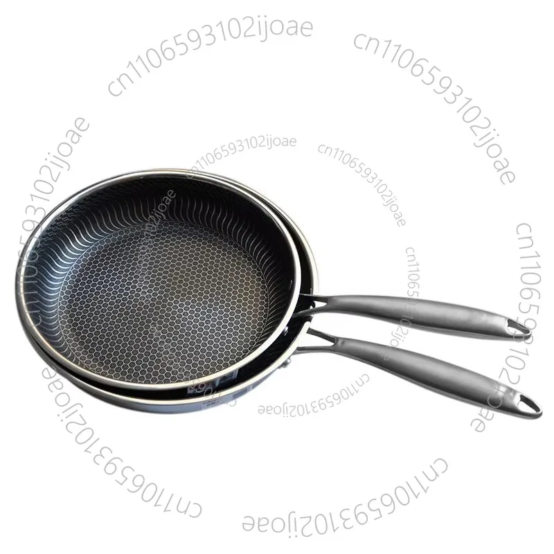 Kitchen's indispensable 11-inch pan Hexlad Honeycomb Triple Stainless Steel Non-Stick Pot