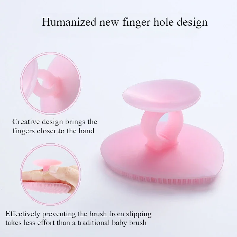 Silicone Face Cleansing Brush Facial Deep Pore Skin Care Scrub Cleanser Tool New Mini Beauty Soft Deep Cleaning Exfoliator