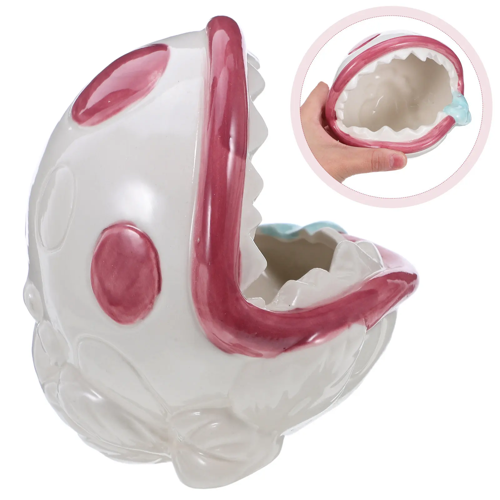 

Home Decor Ceramic Smoking Tray Car Ash Ashtray for Balcony Cigarette Collector Organizer