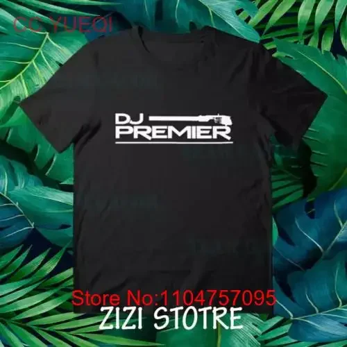 New Dj Premier logo T Shirt Funny vintage Washed Stylish Stretched homme Slightly fashion Unisex Breathable designer clothes