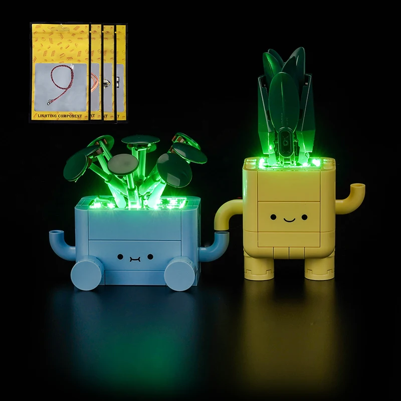 

Светодиодный светильник Vonado 5 В (без модели), подходящий для LEGO 10349, подарочный декоративный светильник Happy Plants