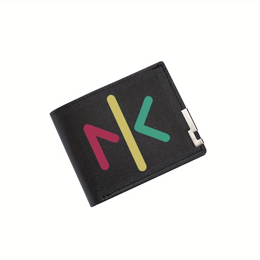 Abstract design,geometric shape,color. Men's Wallet Printing Design Simple Modern Stylish Business Father's Boyfriend's Christma