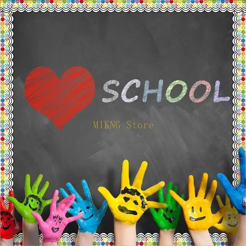 Pegatina pared del borde sonriente 32.88 para pizarra del tablero aviso Decoración del tablero del borde del