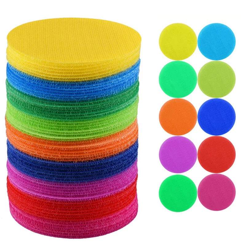 

10Pcs Carpet Markers Multicolor Spot Circle Markers For Classroom Teachers,Preschool and Kindergarten Supplies