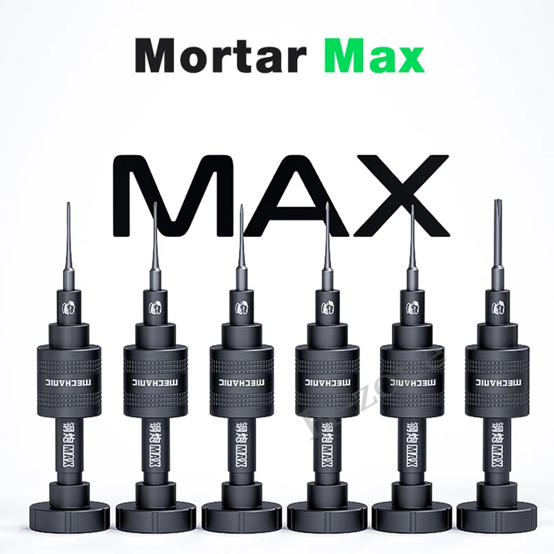 MECHANIC Mortar Max Multifunctional Disassembly Repair Screwdriver for Phone Tablet Anti-slip Main Board Repair Bolt Driver