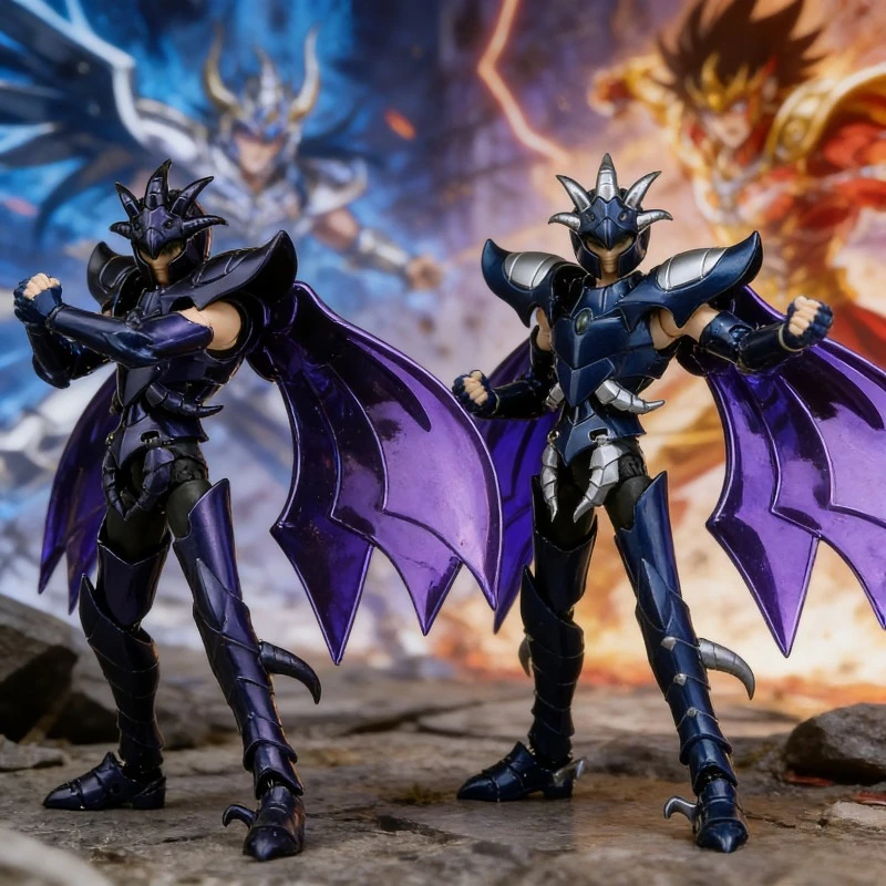 

In stock RH Model Basilisk Shirufuido/Sylphide Hades Specters Saint Seiya Myth Cloth EXM/EX Knights of the Zodiac Action Figure