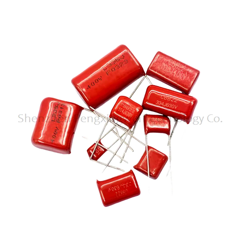 5PCS 63V 100V 250V 400V 450V 630V 2000V CBB Polypropylene film capacitor 101 103 104 105 125J 221 222 223 224 225 332 333 334