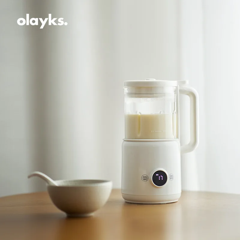 

Подходит для минимального настенного выключателя 2,8 Олек, бытовой машины для соевого молока, небольшая многофункциональная бесшумная мини-машина для приготовления пищи 0,6 л