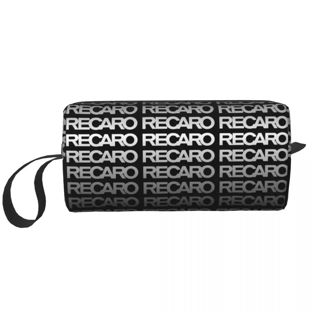 Custom Recaros Logo Toiletry Bag Women Makeup Cosmetic Organizer Ladies Beauty Storage Dopp Kit Case