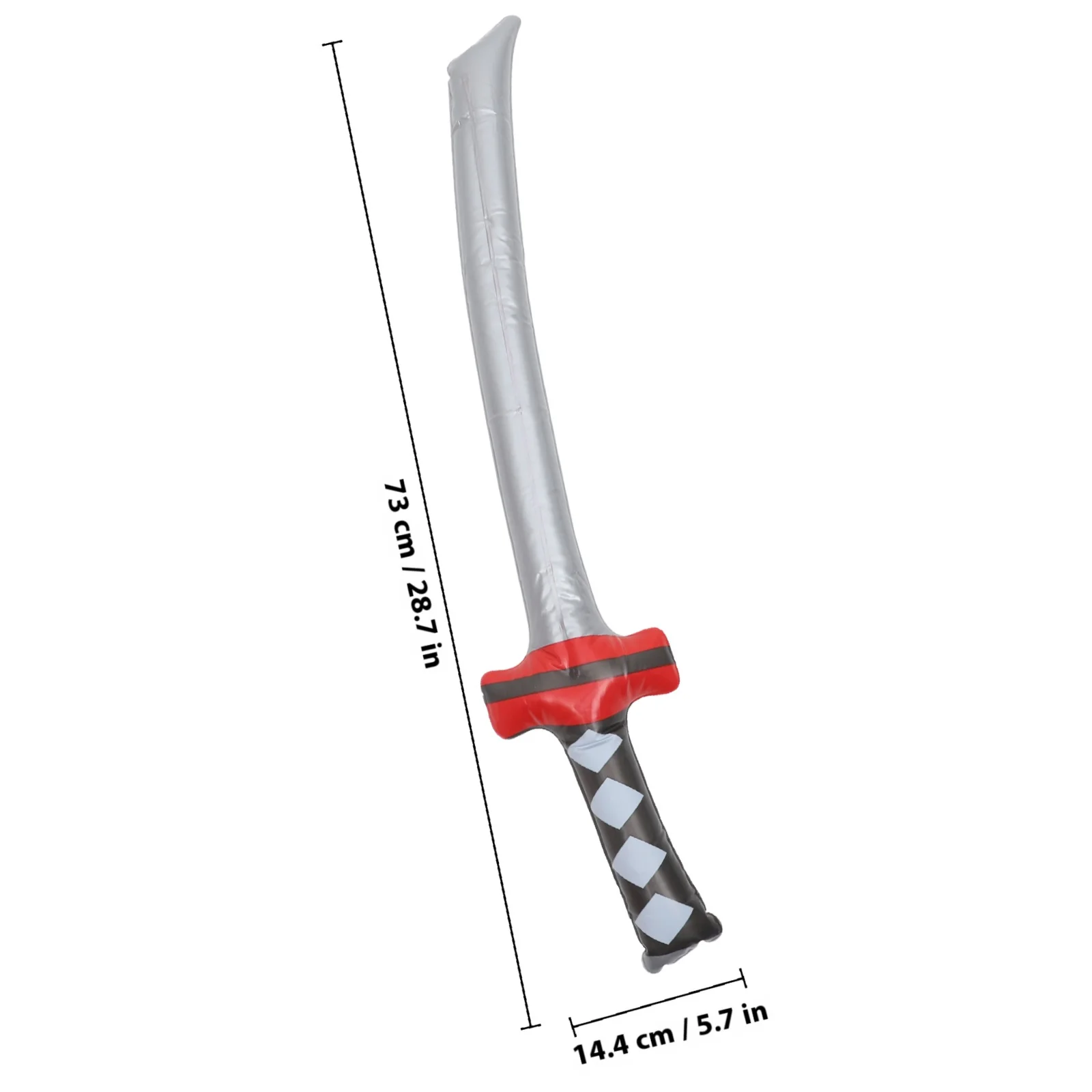 Spade pirate gonfiabili da 10 pezzi, design multi-modello per giochi per bambini, feste di compleanno, festival cosplay, uso sul palco