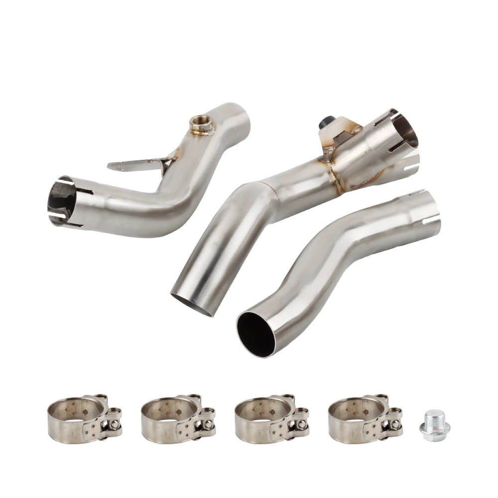 Slip On For BMW R1150R 1999 to 2005 R1150GS / ADV 1999-2004 R850R 2004-2007 R1150 R GS, R 1150 GS R Motorcycle Exhaust Muffler Middle Link Pipe
