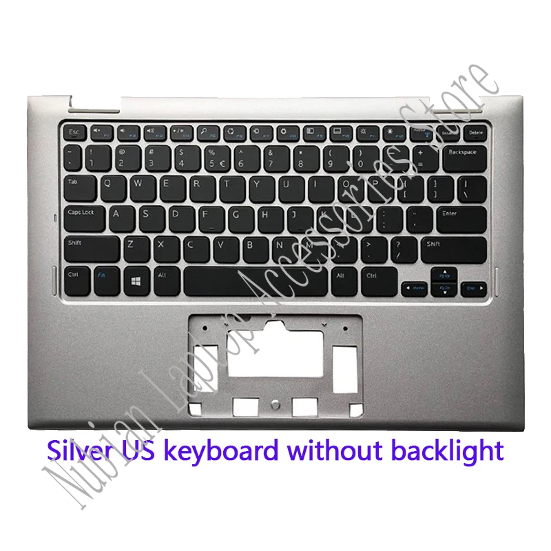 Imagem -04 - para o Novo Dell Inspiron 11 3147 3148 3157 3158 Tela do Portátil Capa Traseira Quadro Frontal Lcd Palm Resto Teclado Capa Inferior