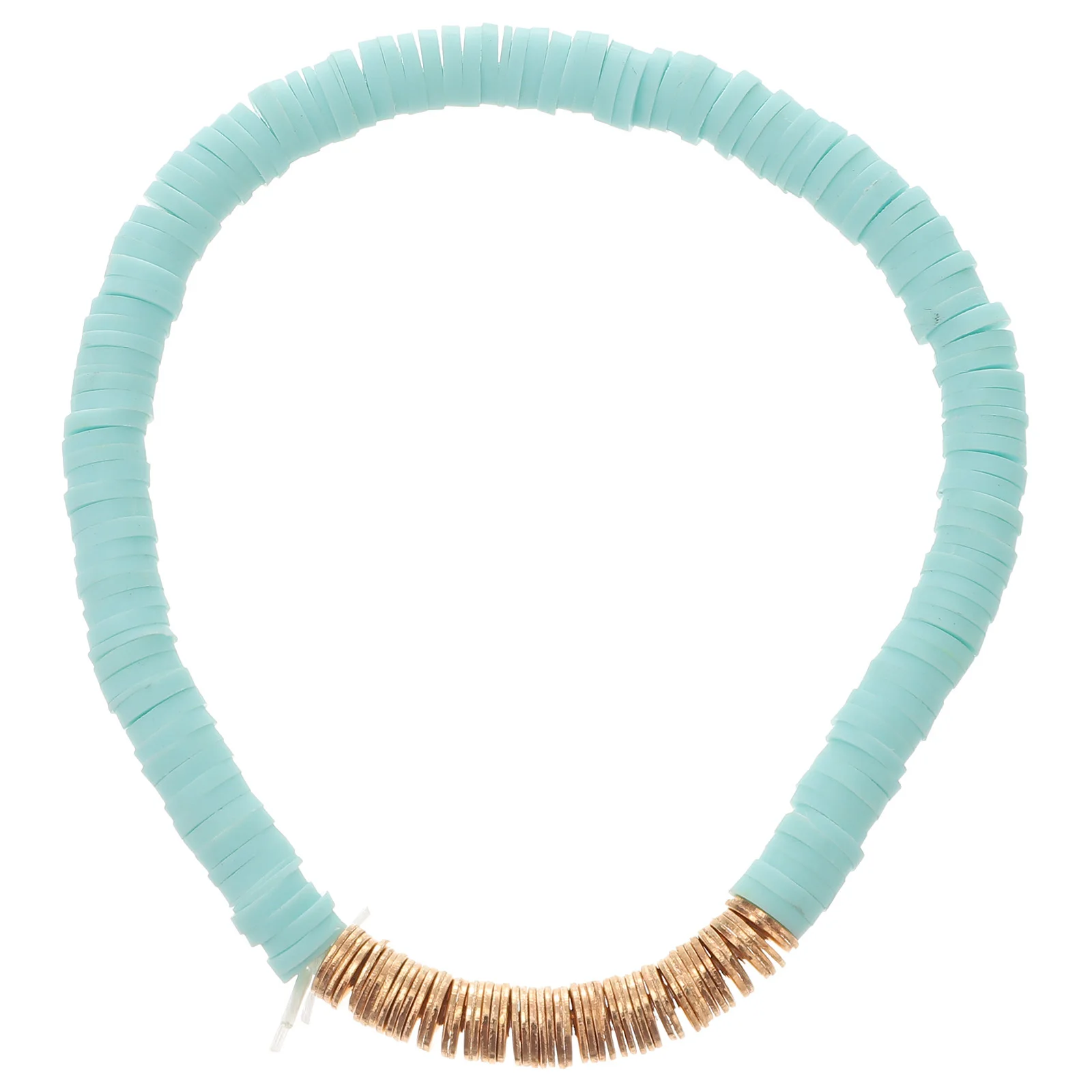 لينة الطين سوار ملون مطاطا المعصم سلسلة اليدوية البوهيمي نمط بوليمر كلاي مجوهرات للنساء ملابس الشاطئ الطرف #5