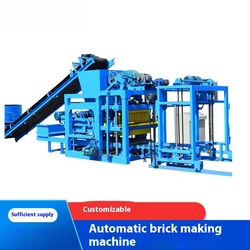 Automatic Non Burning Cement Brick Machine, Hollow Brick, Standard Brick, Bread Brick Equipment, Mobile Brick Making Machine