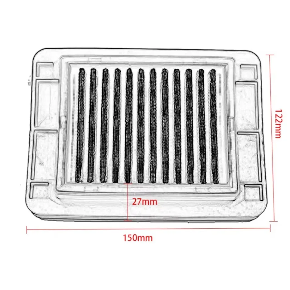 Motorcycle Air Filter Fit for YAMAHA YZF-R3-R25 MT-03 FZ-03 T-MAX500/530 XP500/530 Environmental Maintenance Replacement Parts