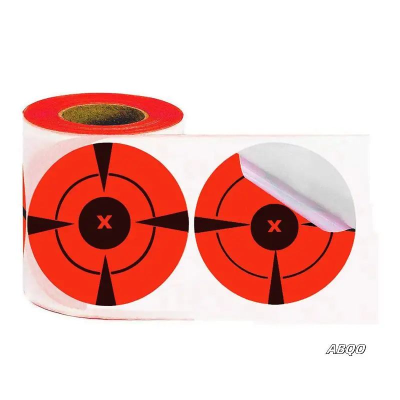 

5X Target Stickers (Qty 125Pcs 3 Inch) Self Adhesive Targets For Hunting Targets