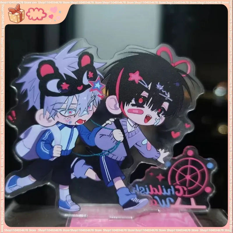 

Новый самодельный аниме периферийные устройства с изображением инопланетянина, акриловая стоячая доска, украшение для рабочего стола, украшение для комнаты, милые фанаты, подарок на день рождения, игрушки