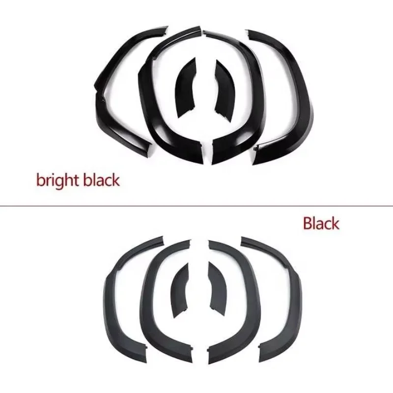 MATT/GLOSS BLACK 90 110 WHEEL ARCHS Normal Wheel Archs Kit Upgrade Bodykit Modification Wide Style Facelift Body Kit
