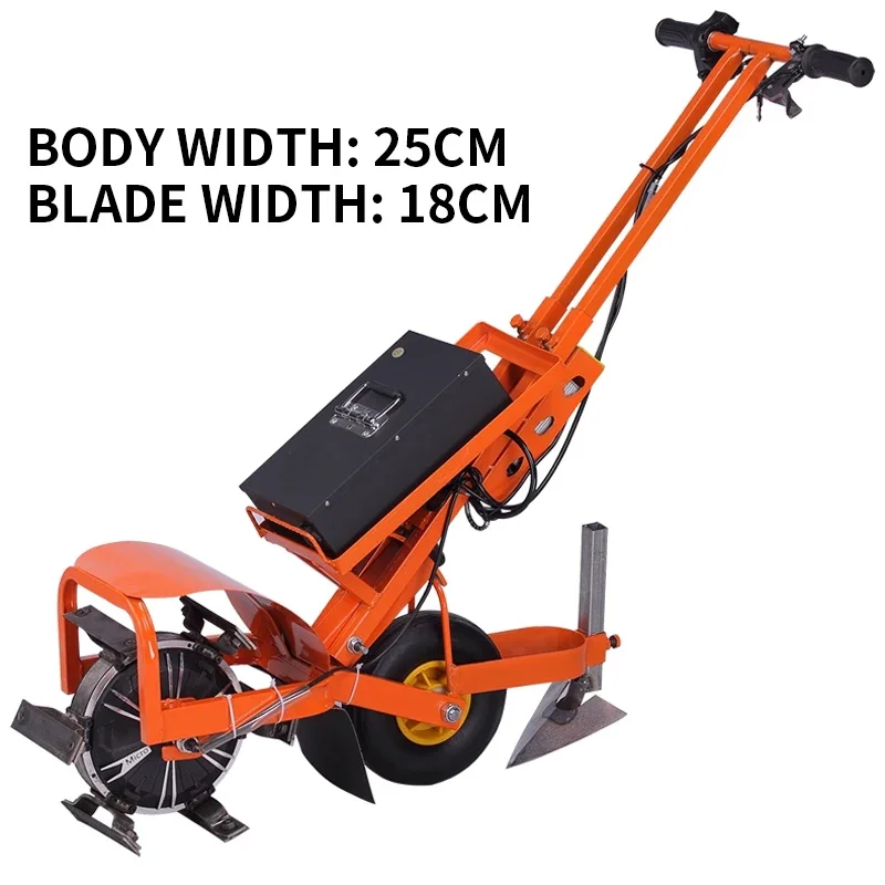 Electric Weeder with Furrowing, Loosening, Plowing and Turning All-in-one Rotary Tiller Cultivator Small Agricultural Machinery