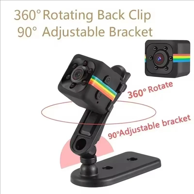 Mini Kamera SQ11 1080p HD Mikro Kamera 30 obrazów na sekundę Kamera Sportowa DV do Nagrywania Akcji na Zewnątrz z Noktowizorem Inteligentna Kamera do Monitoringu