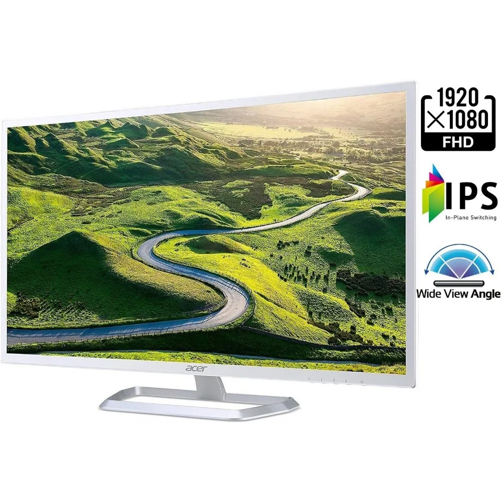 EB321HQU cbidpx 31.5 "wqhd (2560x1440) จอภาพ IPS (พอร์ตแสดงผล, พอร์ต HDMI & DVI), สีดำ