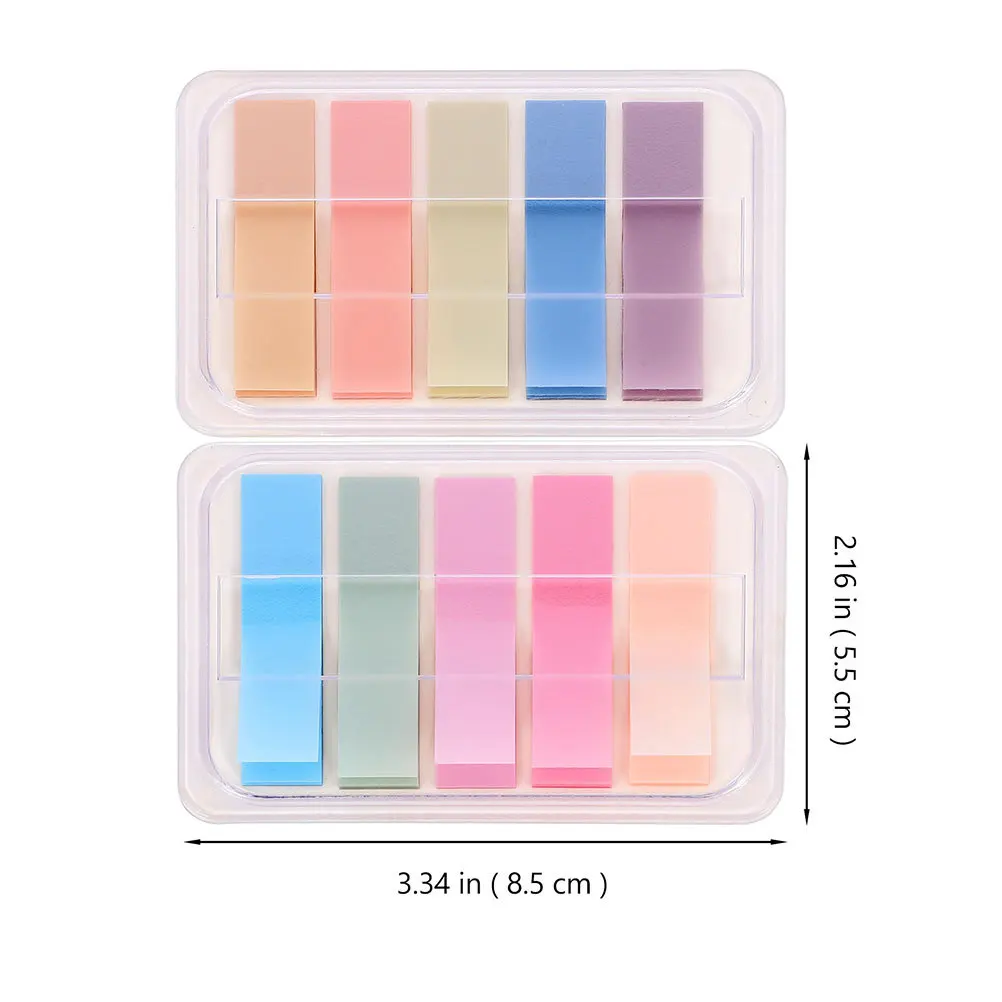 6 กล่อง แท็บดัชนีแบบเหนียว ป้ายสีสันสดใส จัดหมวดหมู่ง่าย อ้างอิงรวดเร็ว การยึดเกาะที่เชื่อถือได้ ใช้ซ้ำได้ ตัวทำเครื่องหมายหน้าสำหรับ