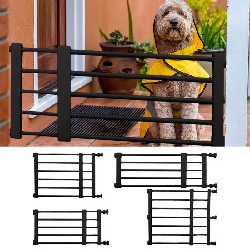 Freestanding Dog Gates Portable Safety Guards Reusable Fence Easy Installation Barrier For Kitchen Stairs Puppy Management