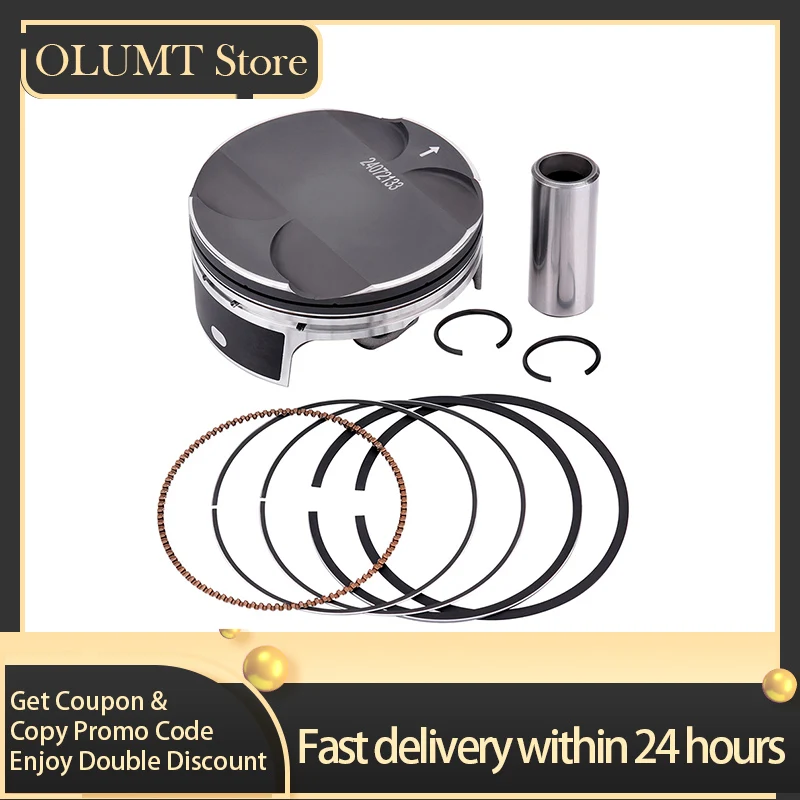 Road Passion Motorcycle STD 88mm Piston Rings Kit For 790 Adventure R Rally For CFMOTO 800