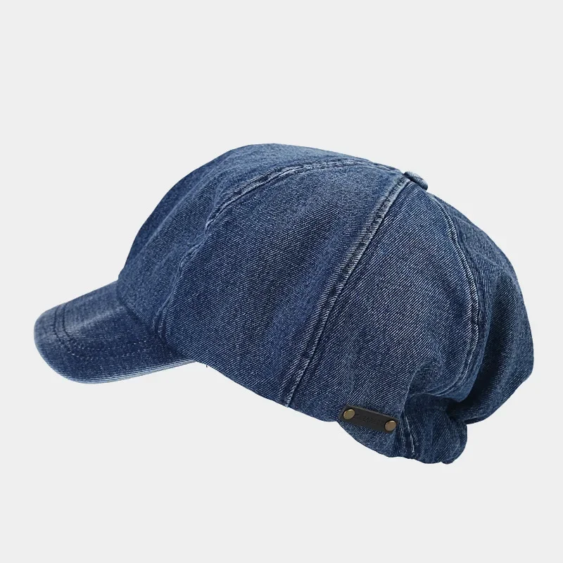 Cappelli ottagonali solidi in cotone primaverile per donna e uomo Berretti Cappello da pittore Berretto 19