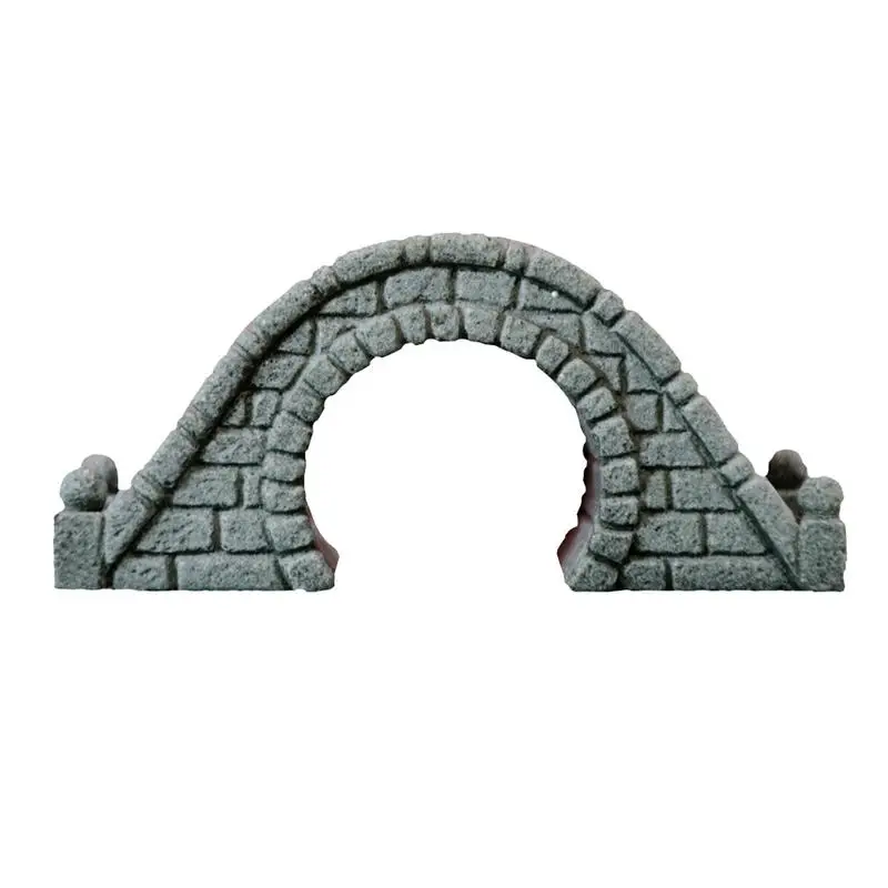 Fish Tank Arch Bridge Decor Aquarium Ornament Garden Decoration Arch Flower Decor Aquarium Arch Bridge Fish Tank Landscape