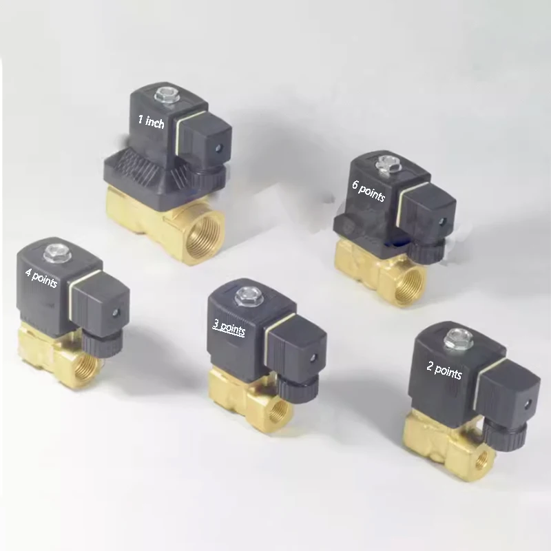 Pneumatic Baode solenoid valve  6213-04 high-pressure water valve gas valve oil valve 22310-15 220V 24V  two way normally closed