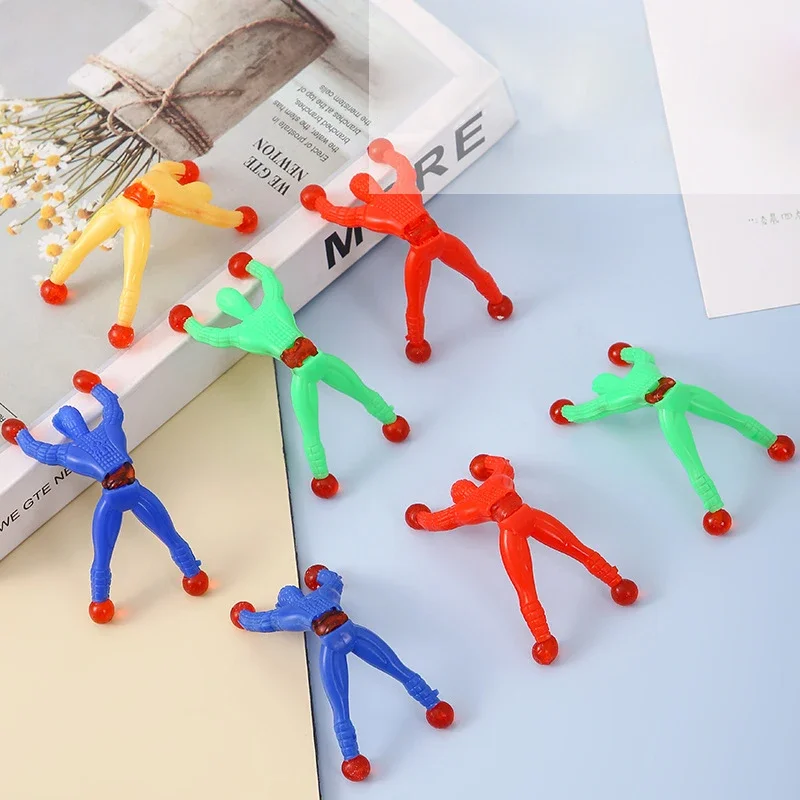 

Stretchy sticky climbing people climbing wall climber man turn somersault party hand birthday party gadgets leisure boy girl toy