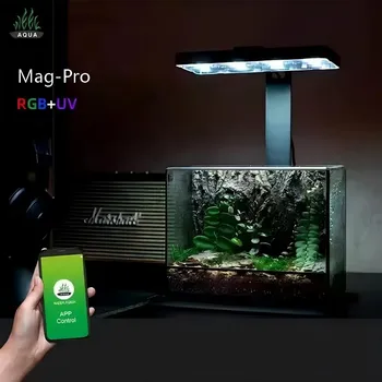 WEEK AQUA Mag Pro USB aquarium light Plant Grow Full spectrum LED Ecology Microlandscape…
