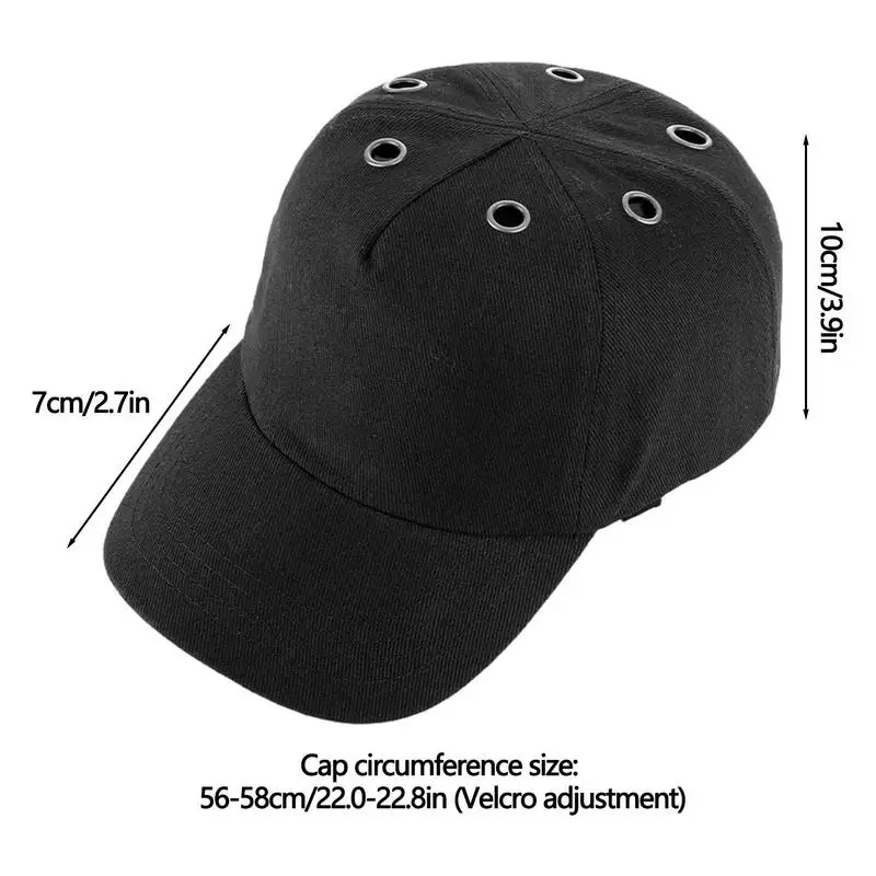 Baseball Style Bicycle Hat Baseball Hat Shape Cycling Safety Hat With Adjustable Strap Breathable Bike Hat For Road Bike Cycling