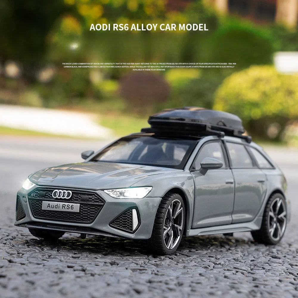 

Simulation 1/32 Audi RS6 Alloy Car Model Boy Toy Model Crock Ornaments Door Opener