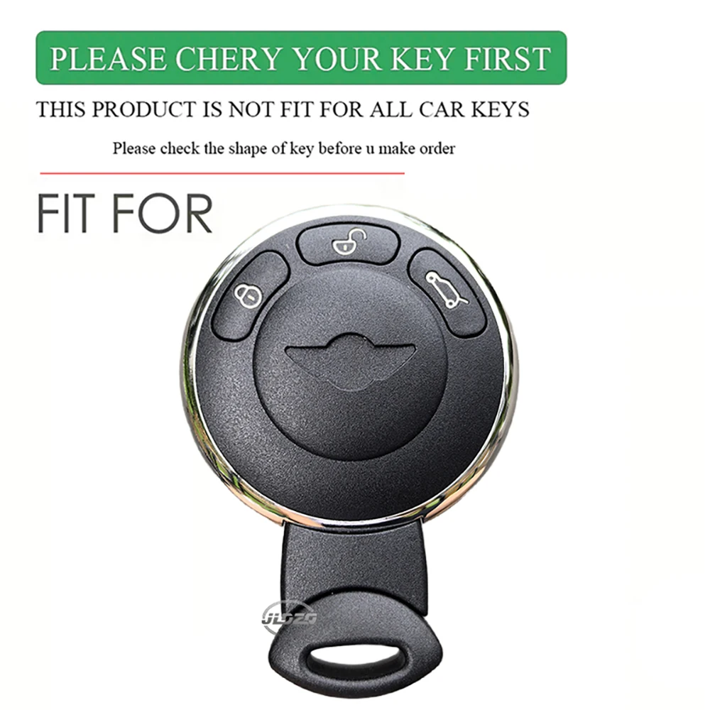 Silicone Car Key Case Cover Protector Set for Bmw Mini Cooper S Roadster R55 R56 R57 R58 R59 Remote Shell Holder Accessories