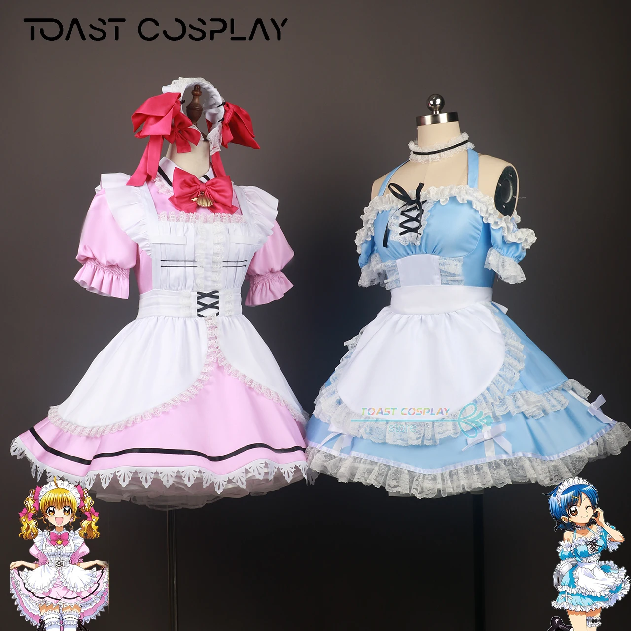 

Аниме Mermaid Melody PichiPichiPitch Nanami Lucia Hanon Hosho Косплей Костюм Лолита Наряд Горничной Карнавальная Вечеринка Платье Для Ролевых Игр