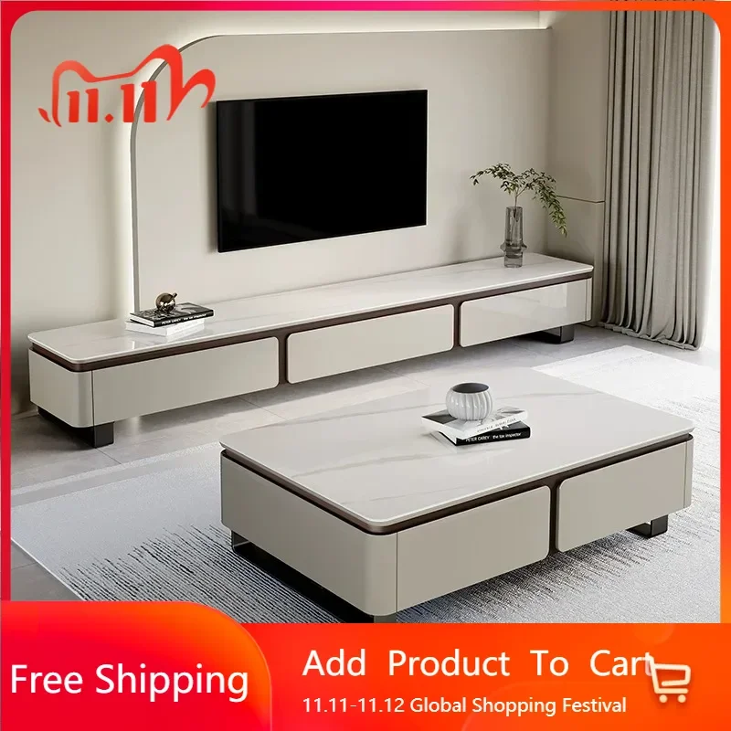 

Postmodern Luxury Coffee Tables Clear Large Unique Center Nordic Coffee Tables Modern Floor Simple Couchtisch Salon Furniture