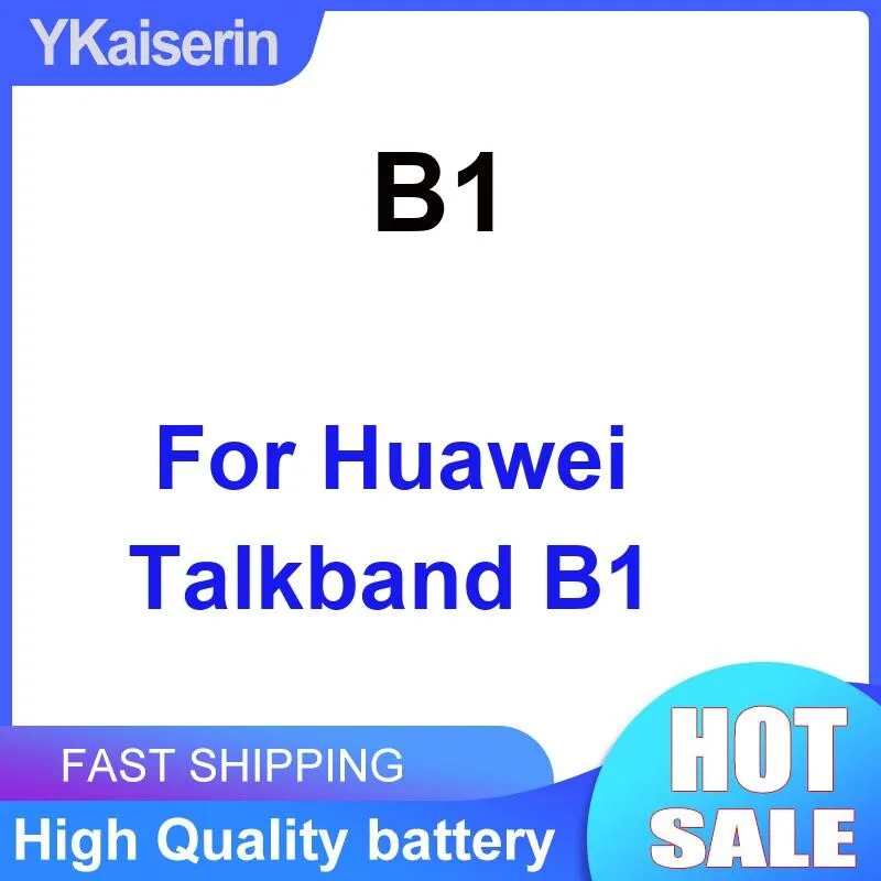 Для Huawei Talkband B1 сильная совместимость 130 мАч смарт-спортивный браслет батарея