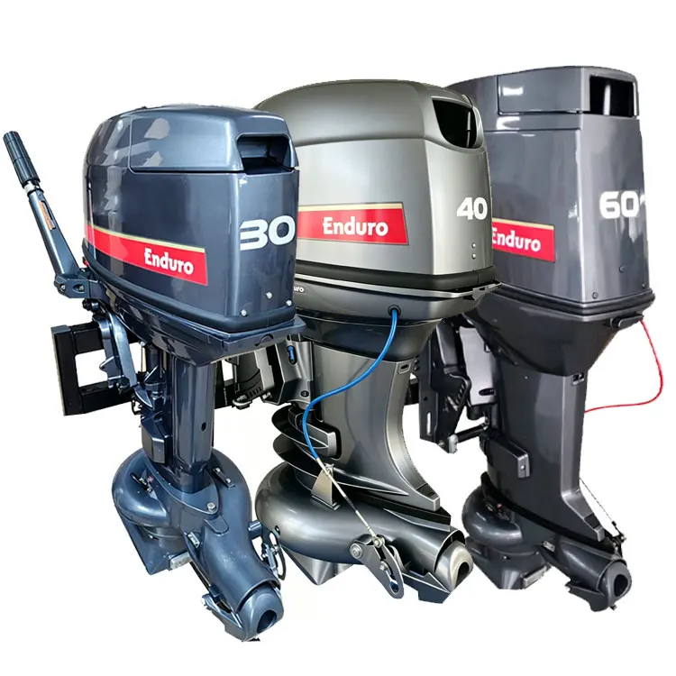 High Thrust Marine Propulsion 60HP Jet Pump Outboard 2 Stroke  Boat Engine for Large Watercraft