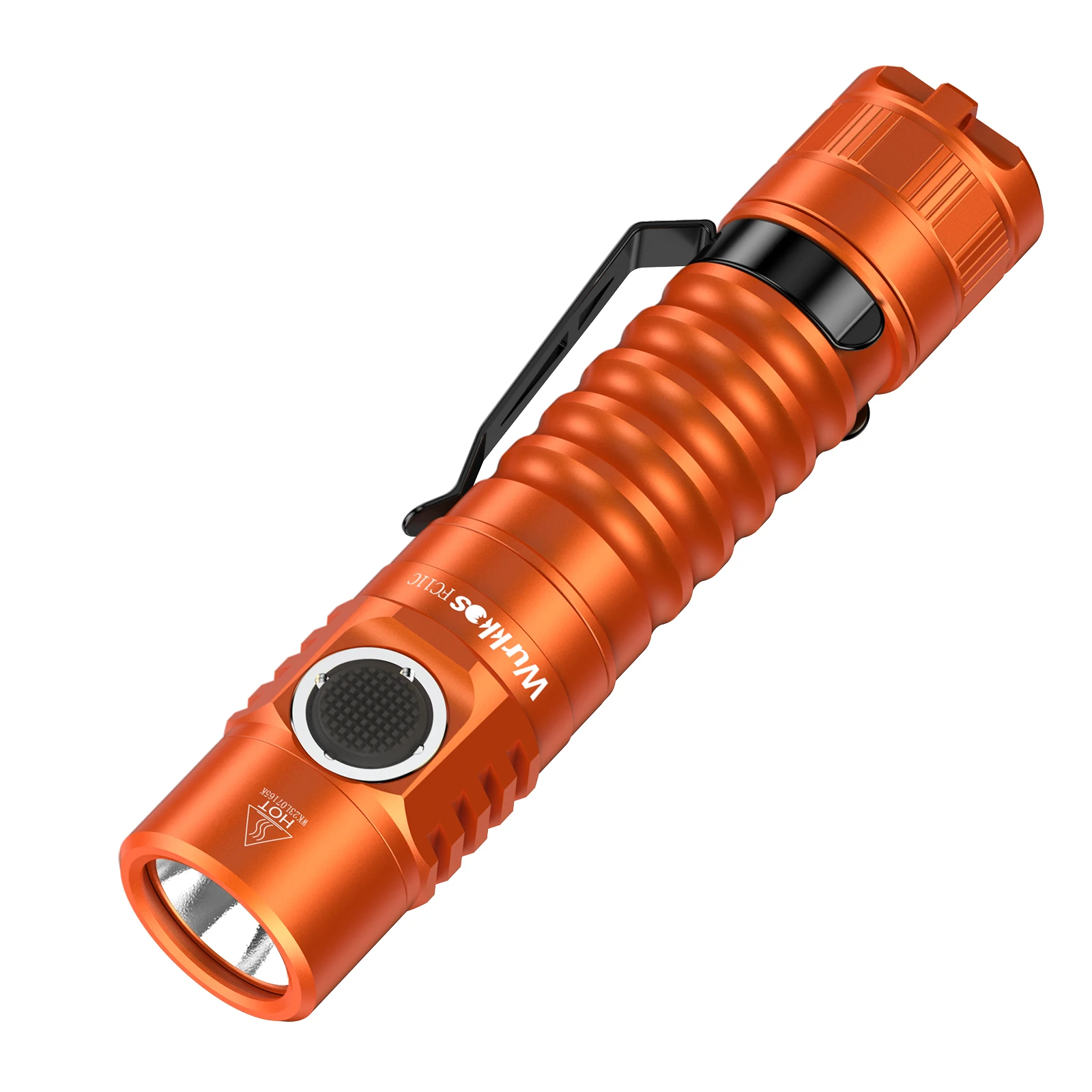 Wurkkos FC11C LED-Taschenlampe, wiederaufladbar, hohe Lichtstärke, 1200 Lumen, tragbar, Buck-Schaltung, 90, hoher CRI (5000K), magnetische Beleuchtung